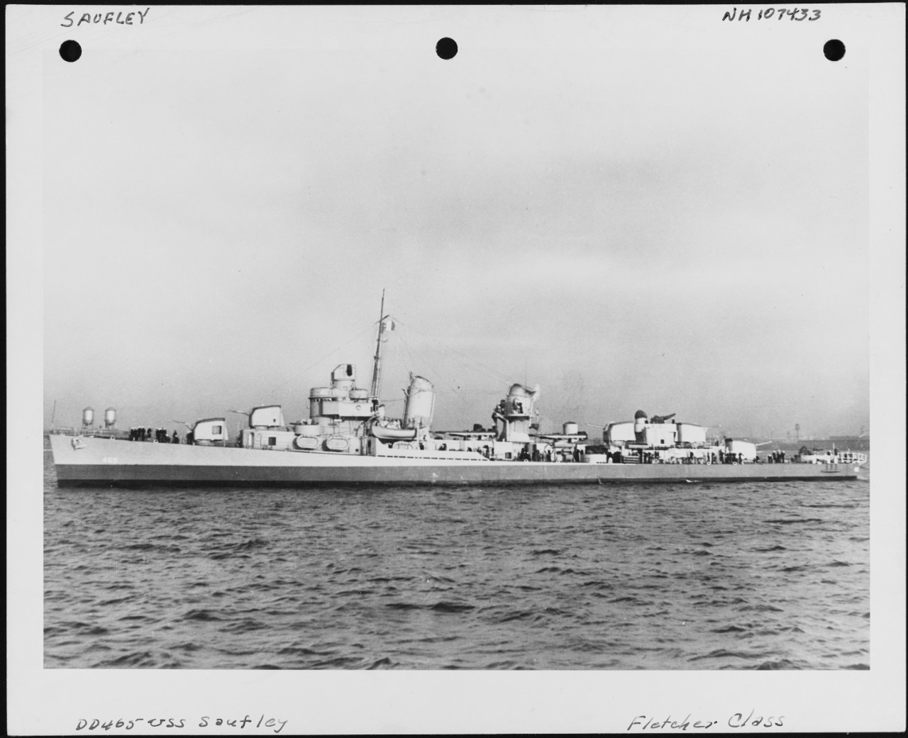 USS Saufley DD-465